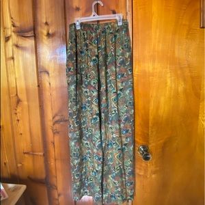 Vintage Patterned Pants